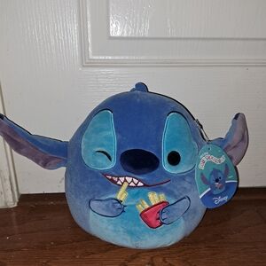 NWT Disney Stitch 8' Squishmallow With FRENCH fries